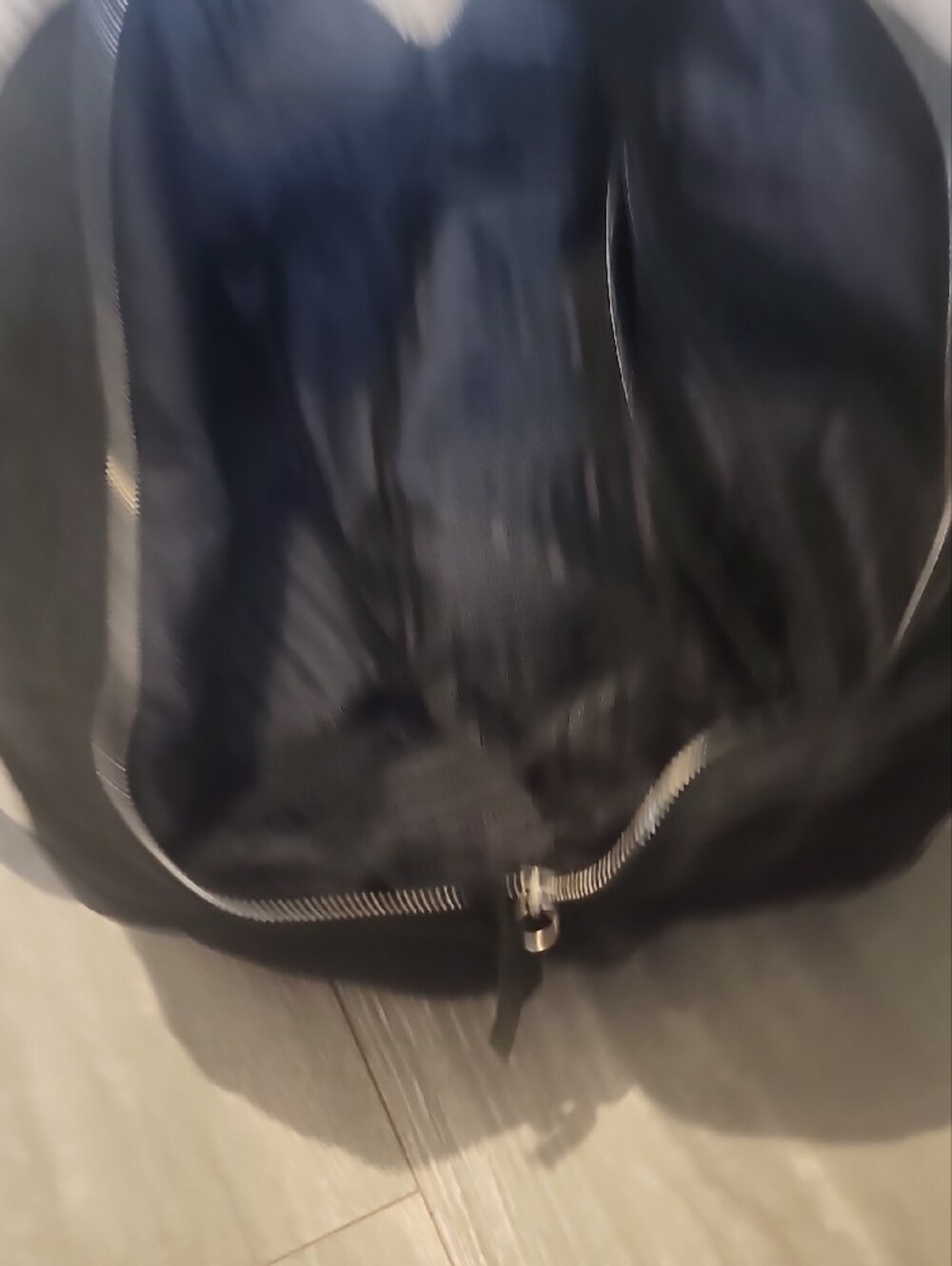 Prada Black Nylon Duffel with Silver-Tone Hardware - Picture 4 of 10